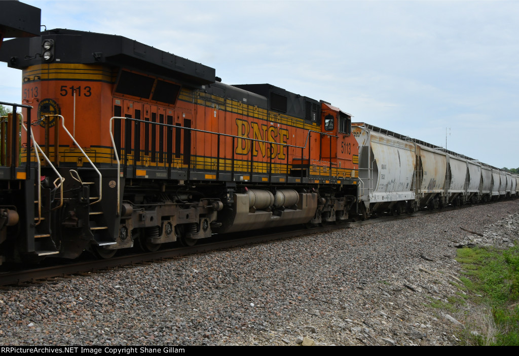 BNSF 5113 Roster shot.